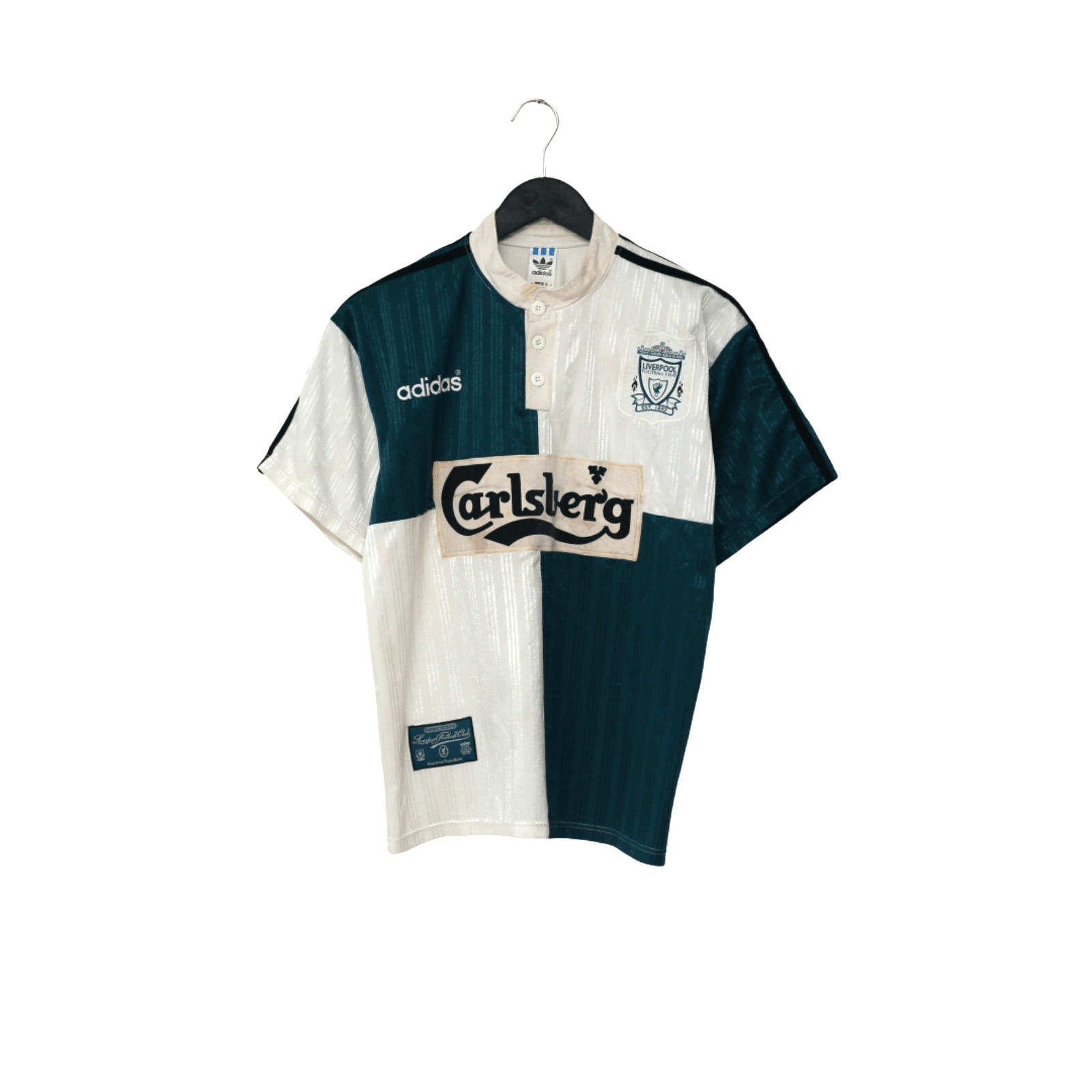 1995/96 Liverpool Vintage adidas Away Football Shirt (S/M)