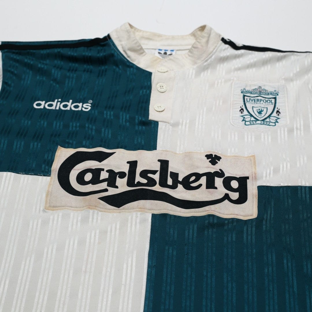 1995/96 Liverpool Vintage adidas Away Football Shirt (S/M)
