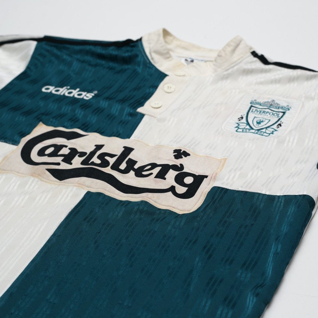 1995/96 Liverpool Vintage adidas Away Football Shirt (S/M)