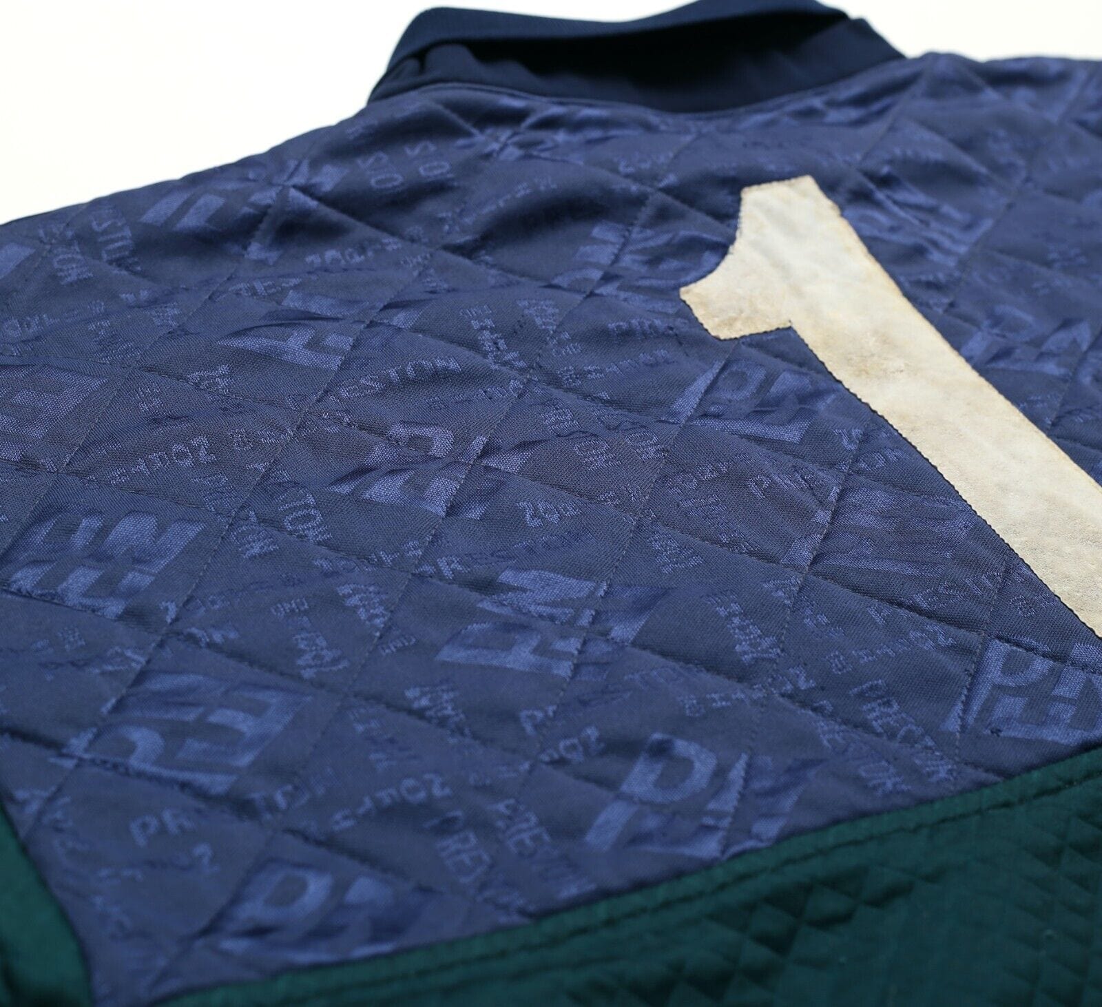 1995/96 LUCAS/VAUGHN #1 Preston North End MATCH WORN GK Football Shirt (XL)