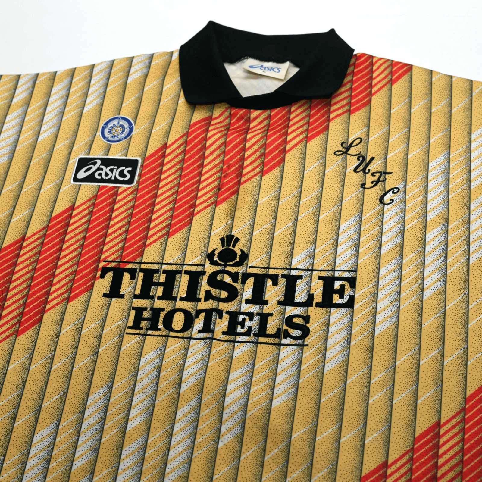 1995/96 Lukic #1 Leeds United Vintage Asics Goalkeeper Football Shirt (XL) GK