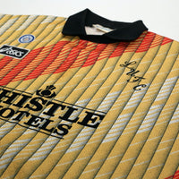 1995/96 Lukic #1 Leeds United Vintage Asics Goalkeeper Football Shirt (XL) GK