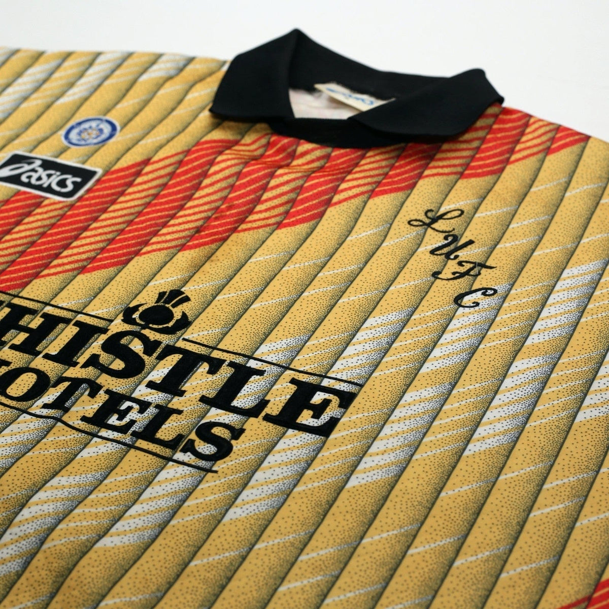 1995/96 Lukic #1 Leeds United Vintage Asics Goalkeeper Football Shirt (XL) GK