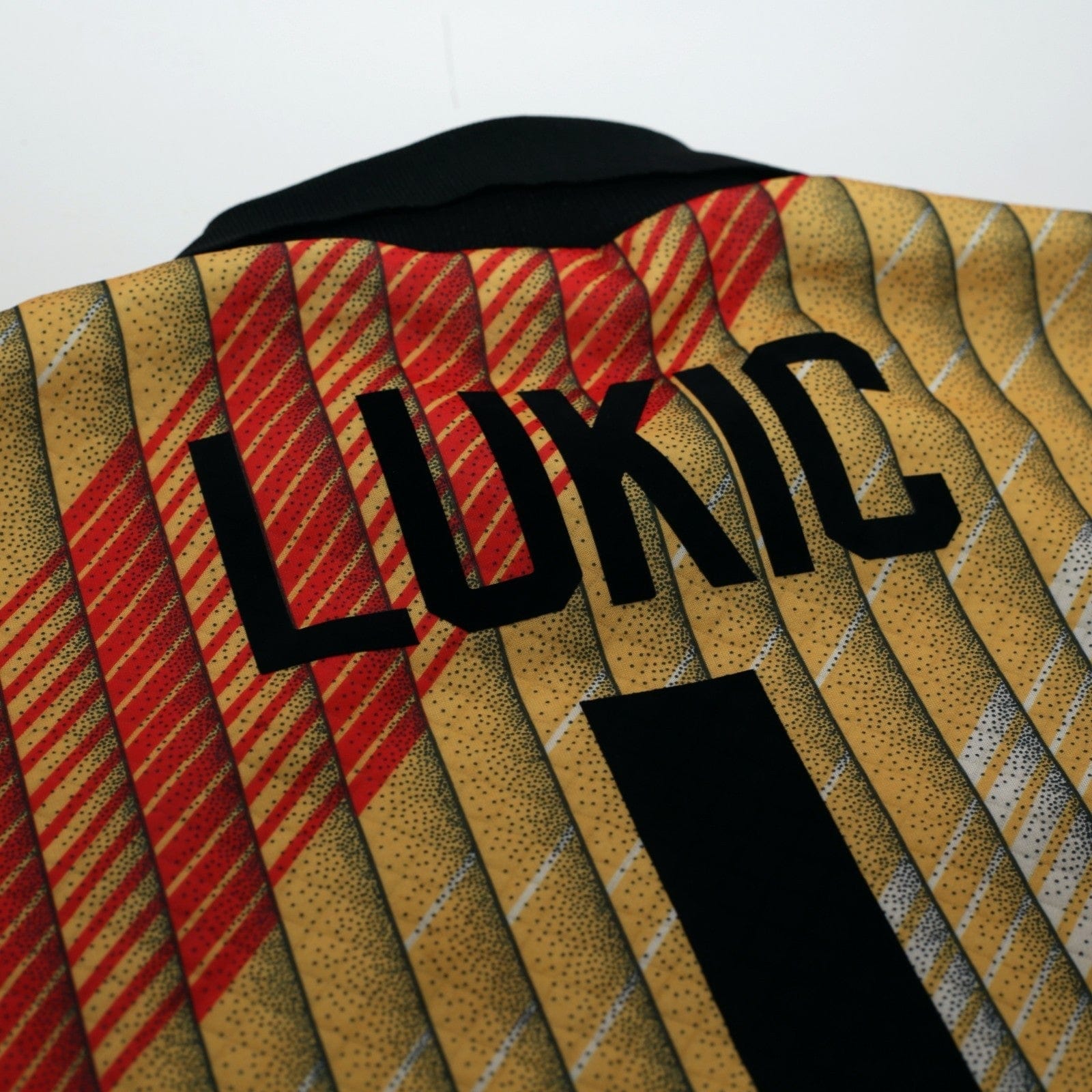 1995/96 Lukic #1 Leeds United Vintage Asics Goalkeeper Football Shirt (XL) GK