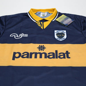 1995/96 Maradona #10 Boca Juniors Olan Reissue Parmalat LS Shirt 40 42 44 BNWT