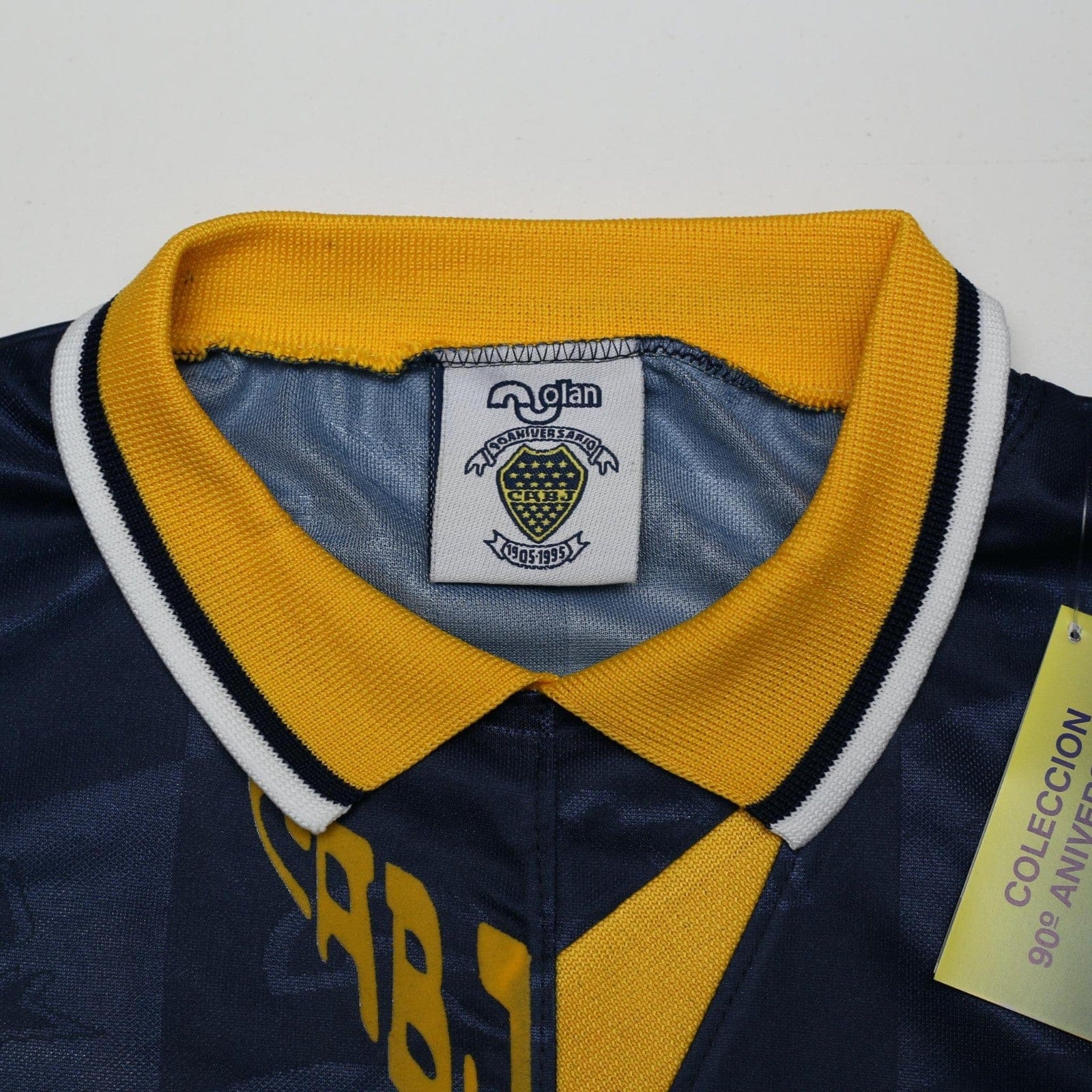 1995/96 Maradona #10 Boca Juniors Olan Reissue Parmalat SS Shirt 40 (M) BNWT