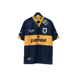 1995/96 Maradona #10 Boca Juniors Olan Reissue Parmalat SS Shirt 40 (M) BNWT