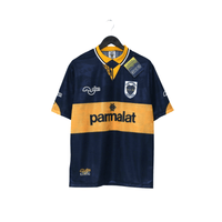 1995/96 Maradona #10 Boca Juniors Olan Reissue Parmalat SS Shirt 42 (L) BNWT