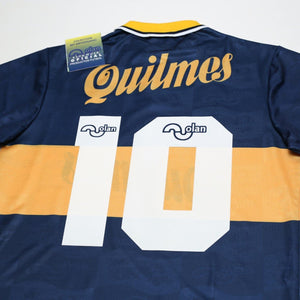 1995/96 Maradona #10 Boca Juniors Olan Reissue Quilmes Shirt 40 42 44 BNWT