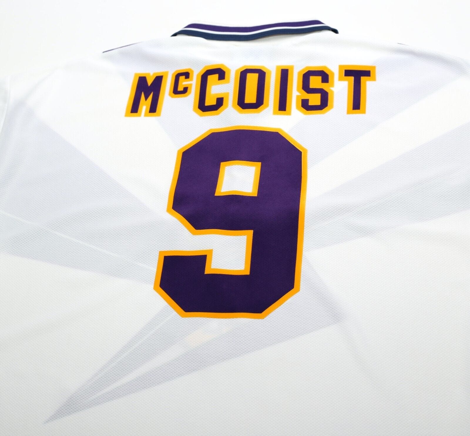 1995/96 McCOIST #9 Scotland Vintage Umbro Away Football Shirt (L) Euro 96