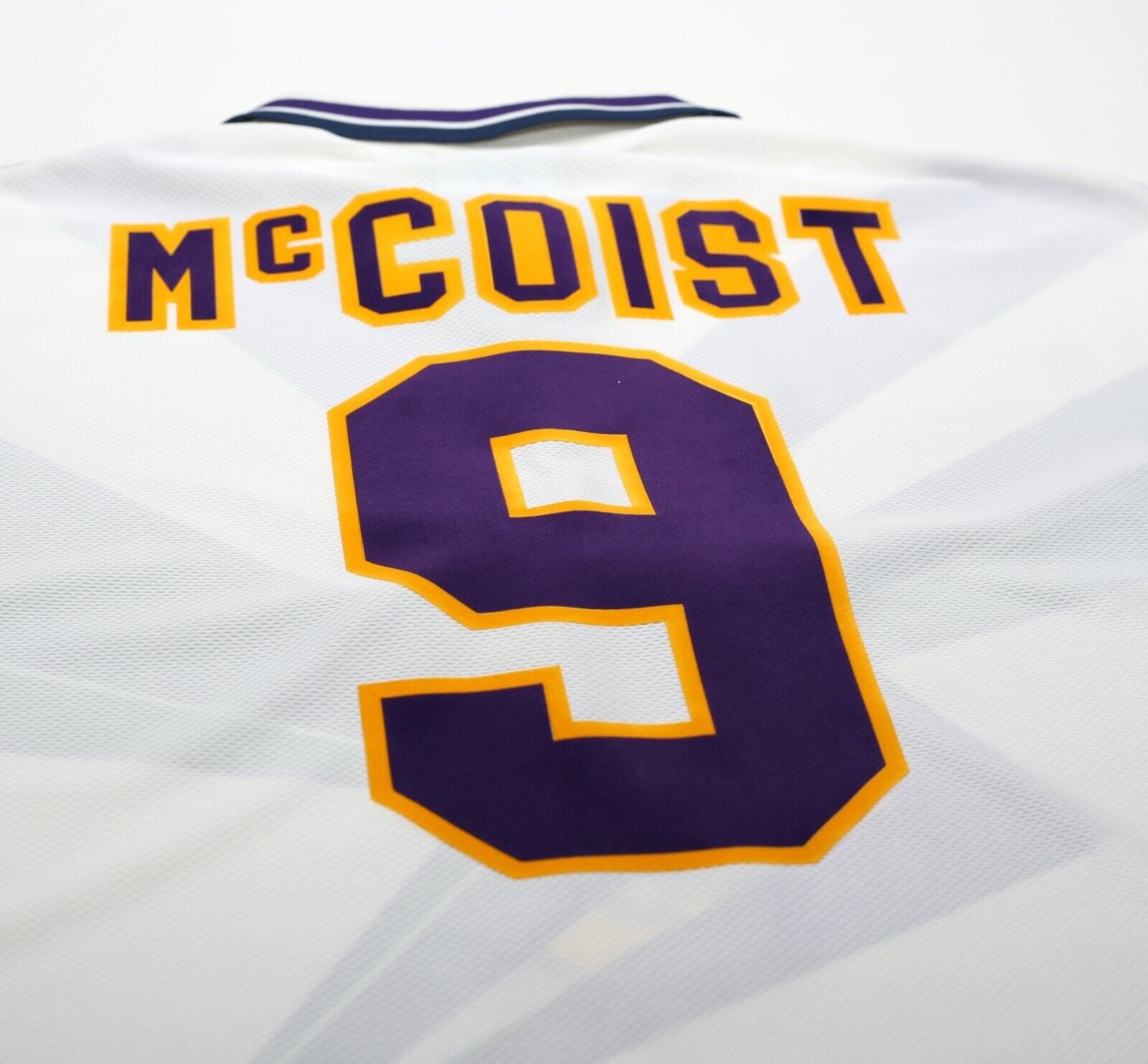 1995/96 McCOIST #9 Scotland Vintage Umbro Away Football Shirt (L) Euro 96