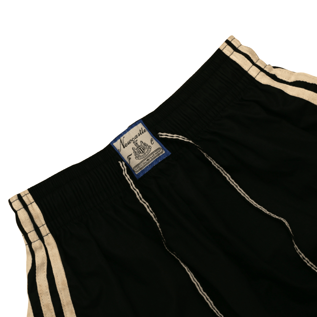 1995/96 Newcastle United Vintage adidas Home Kit Football Shorts (S) 30" Waist