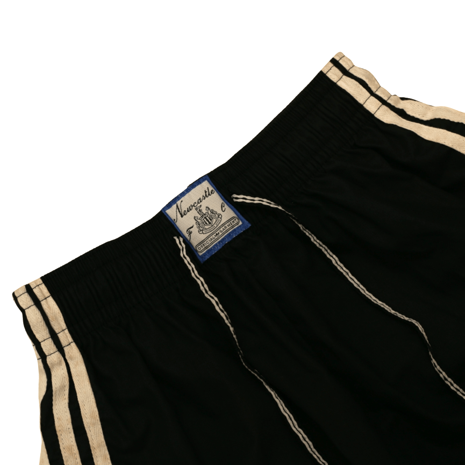 1995/96 Newcastle United Vintage adidas Home Kit Football Shorts (S) 30" Waist
