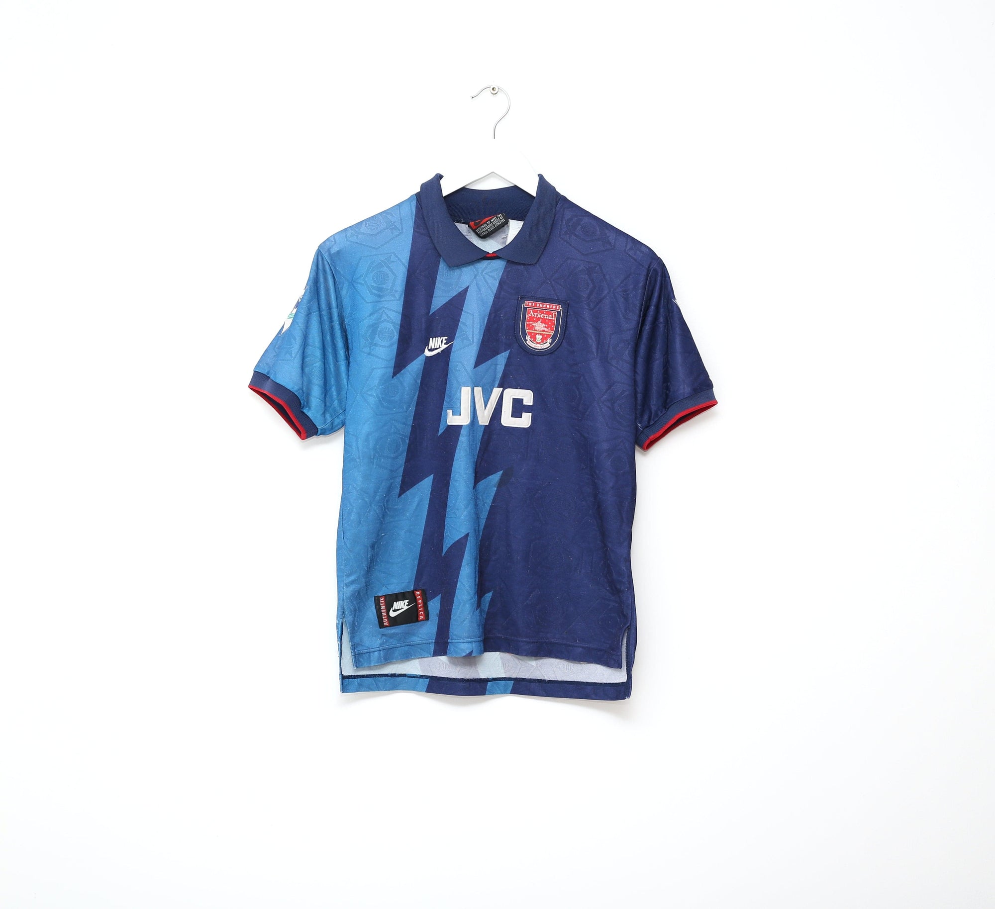 1995/96 PLATT #7 Arsenal Nike Away Football Shirt (LB)