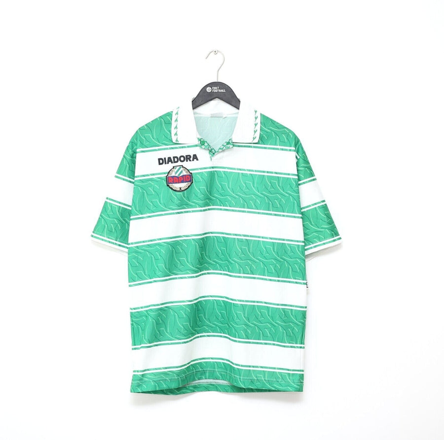 1995/96 RAPID WIEN Vintage Diadora Home Football Shirt (L)  #18