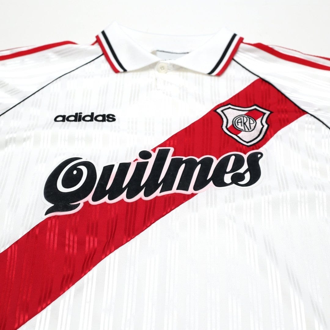 1995/96 River Plate Vintage adidas Home Football Shirt (L)