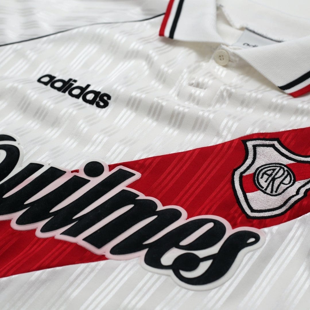 1995/96 River Plate Vintage adidas Home Football Shirt (L)