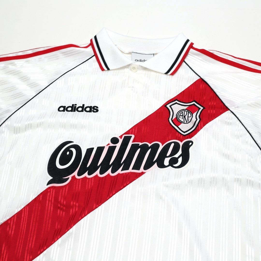 1995/96 River Plate Vintage adidas Home Football Shirt (L)
