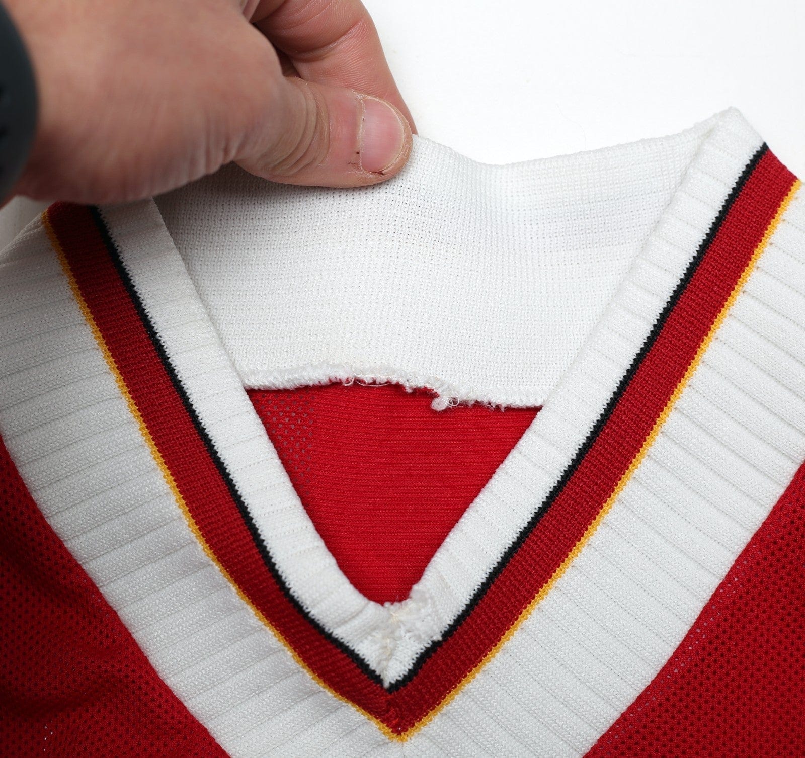 1995/96 RUSH #9 Liverpool Vintage adidas Home Football Shirt (S)