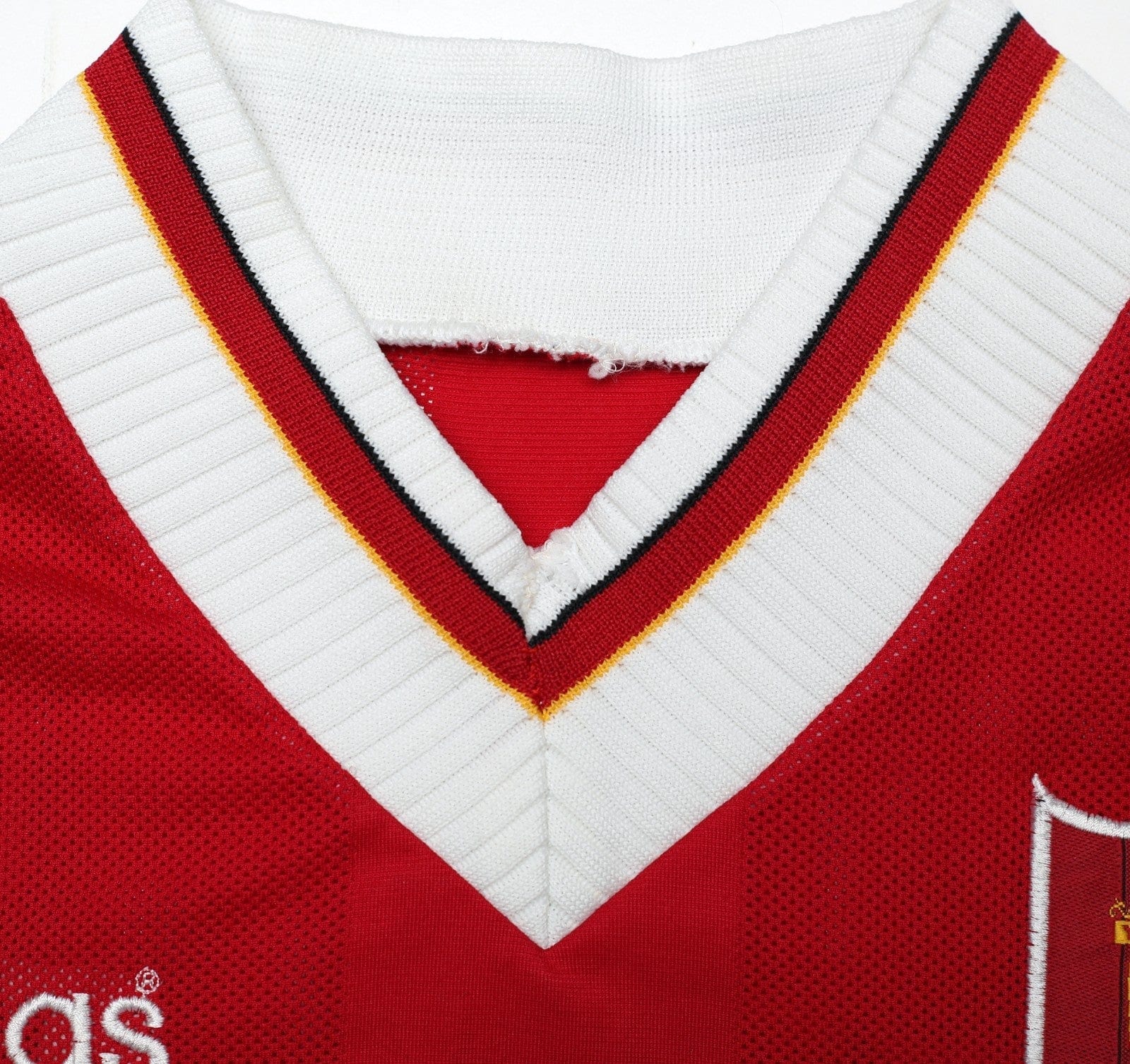 1995/96 RUSH #9 Liverpool Vintage adidas Home Football Shirt (S)