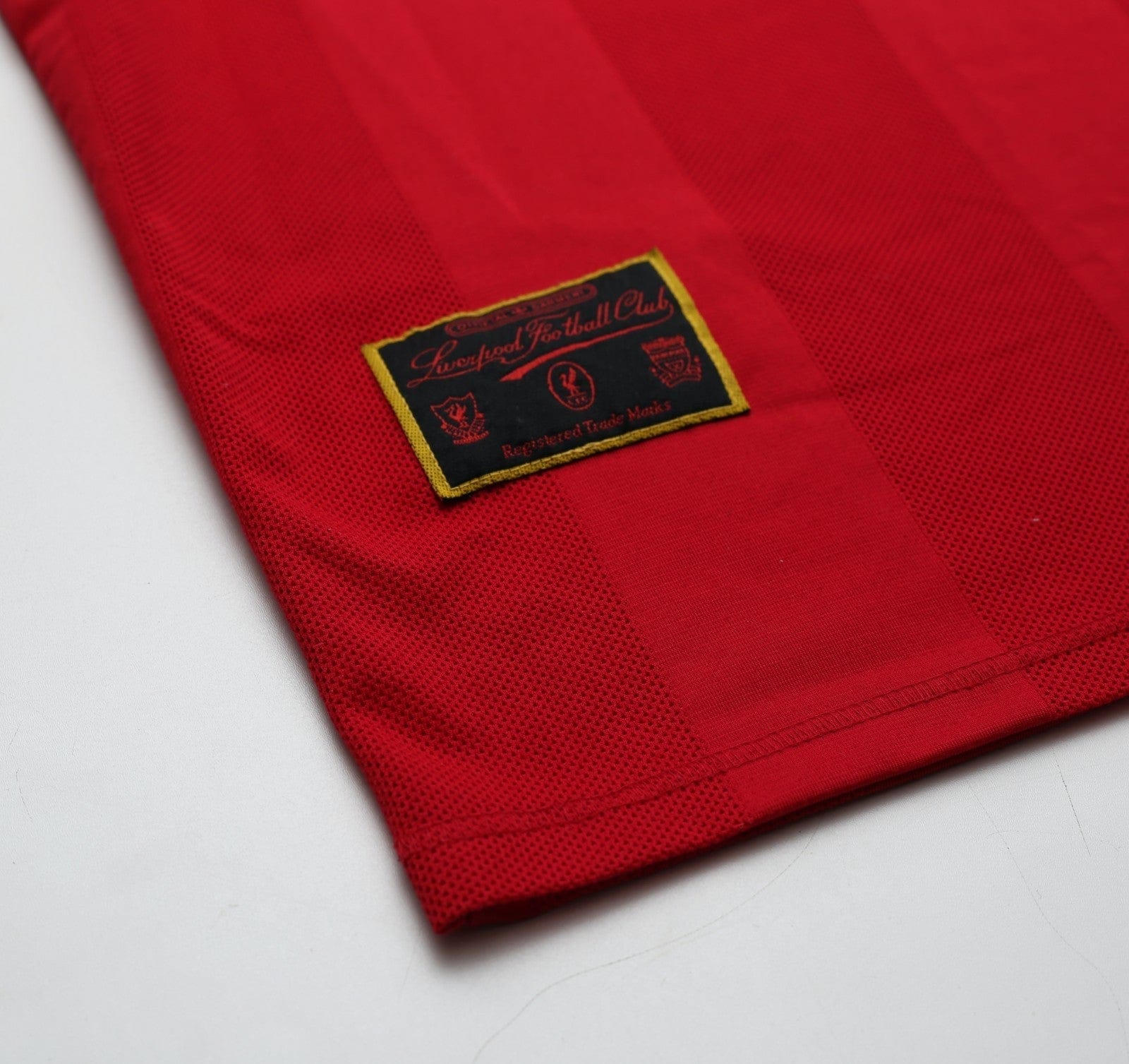 1995/96 RUSH #9 Liverpool Vintage adidas Home Football Shirt (S)