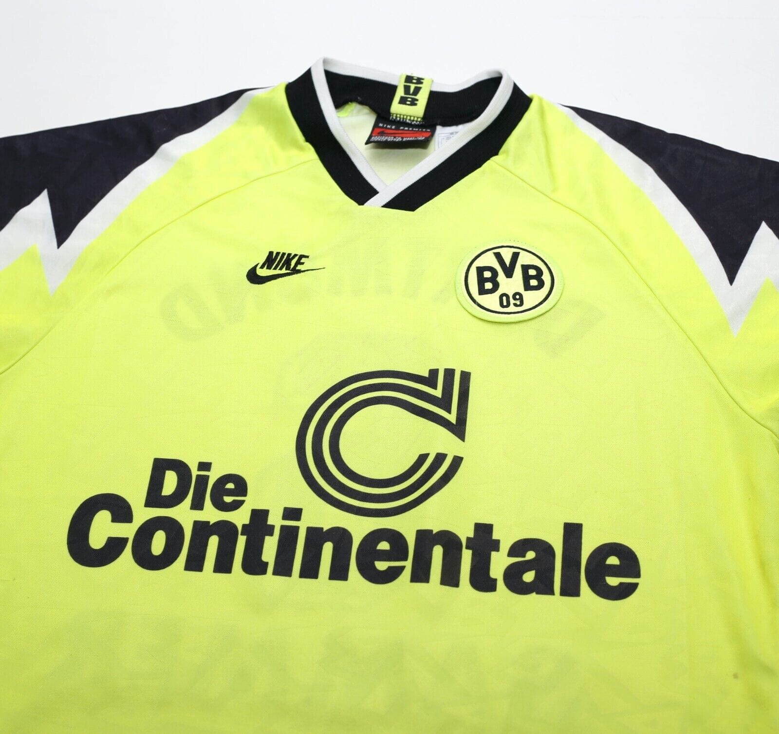 1995/96 SAMMER #6 Borussia Dortmund Vintage Nike Home Football Shirt (L)