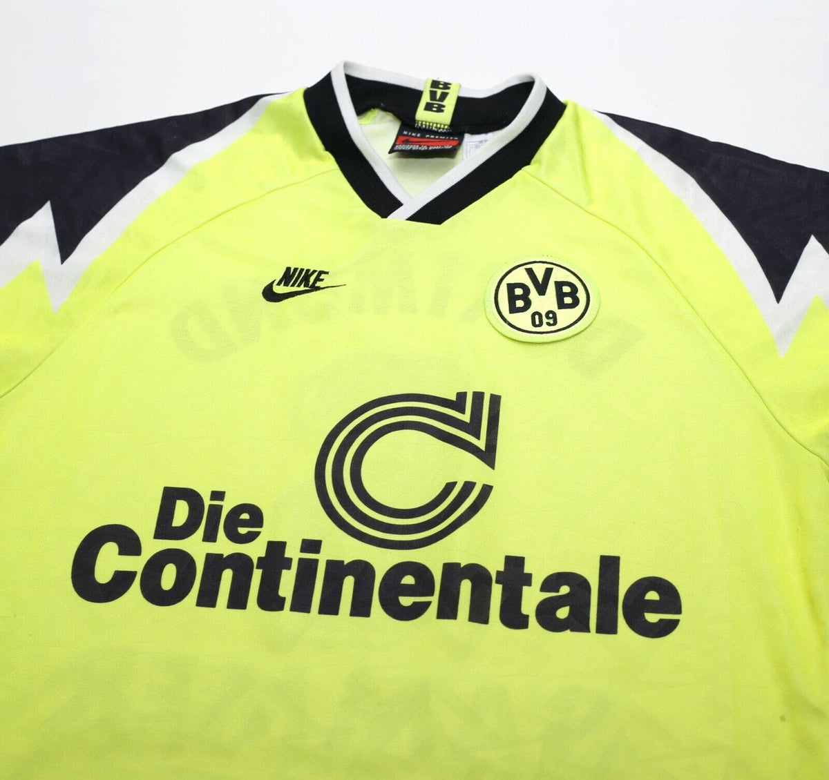 1995/96 SAMMER #6 Borussia Dortmund Vintage Nike Home Football Shirt (L)