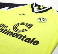 1995/96 SAMMER #6 Borussia Dortmund Vintage Nike Home Football Shirt (L)