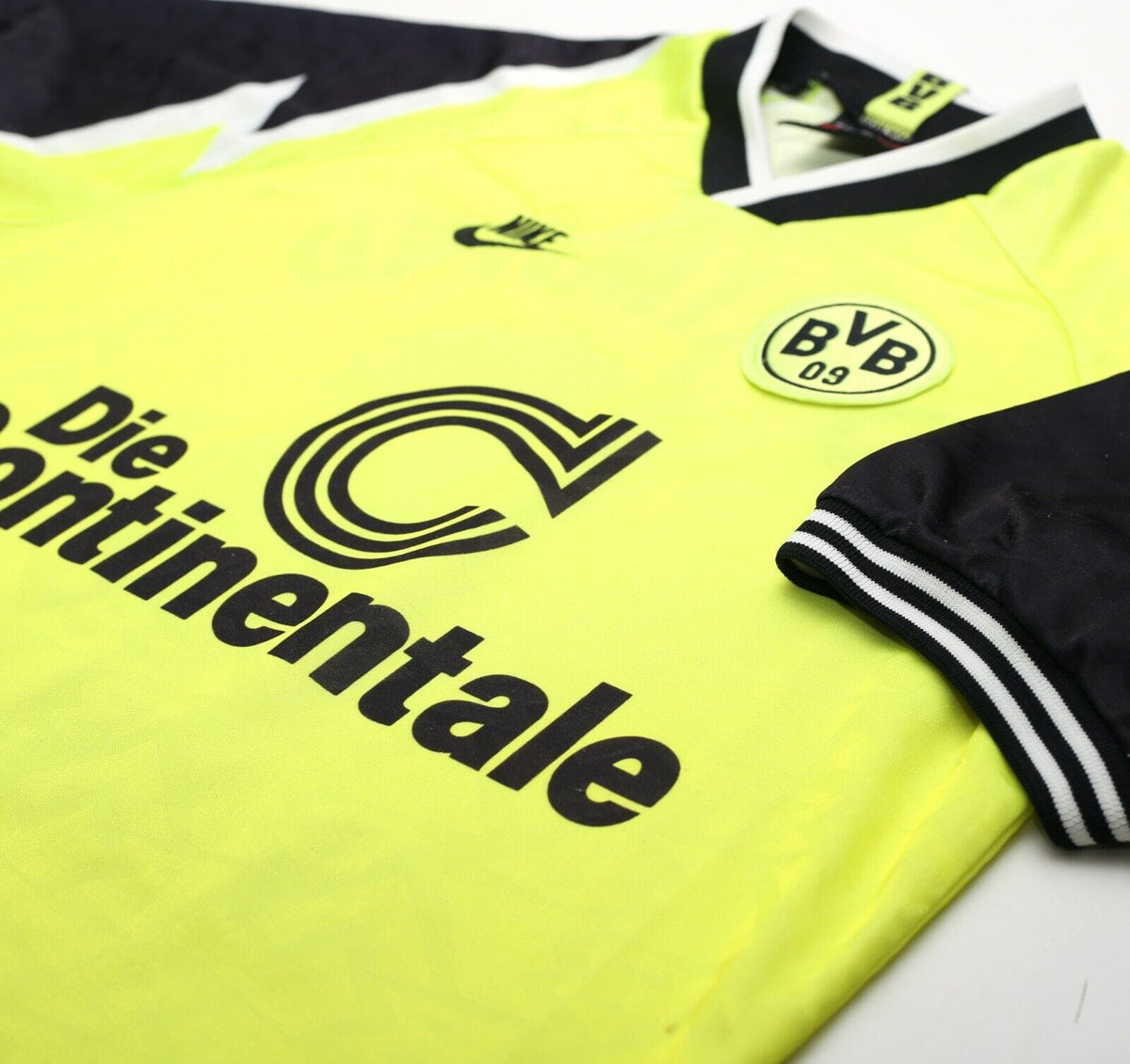 1995/96 SAMMER #6 Borussia Dortmund Vintage Nike Home Football Shirt (L)