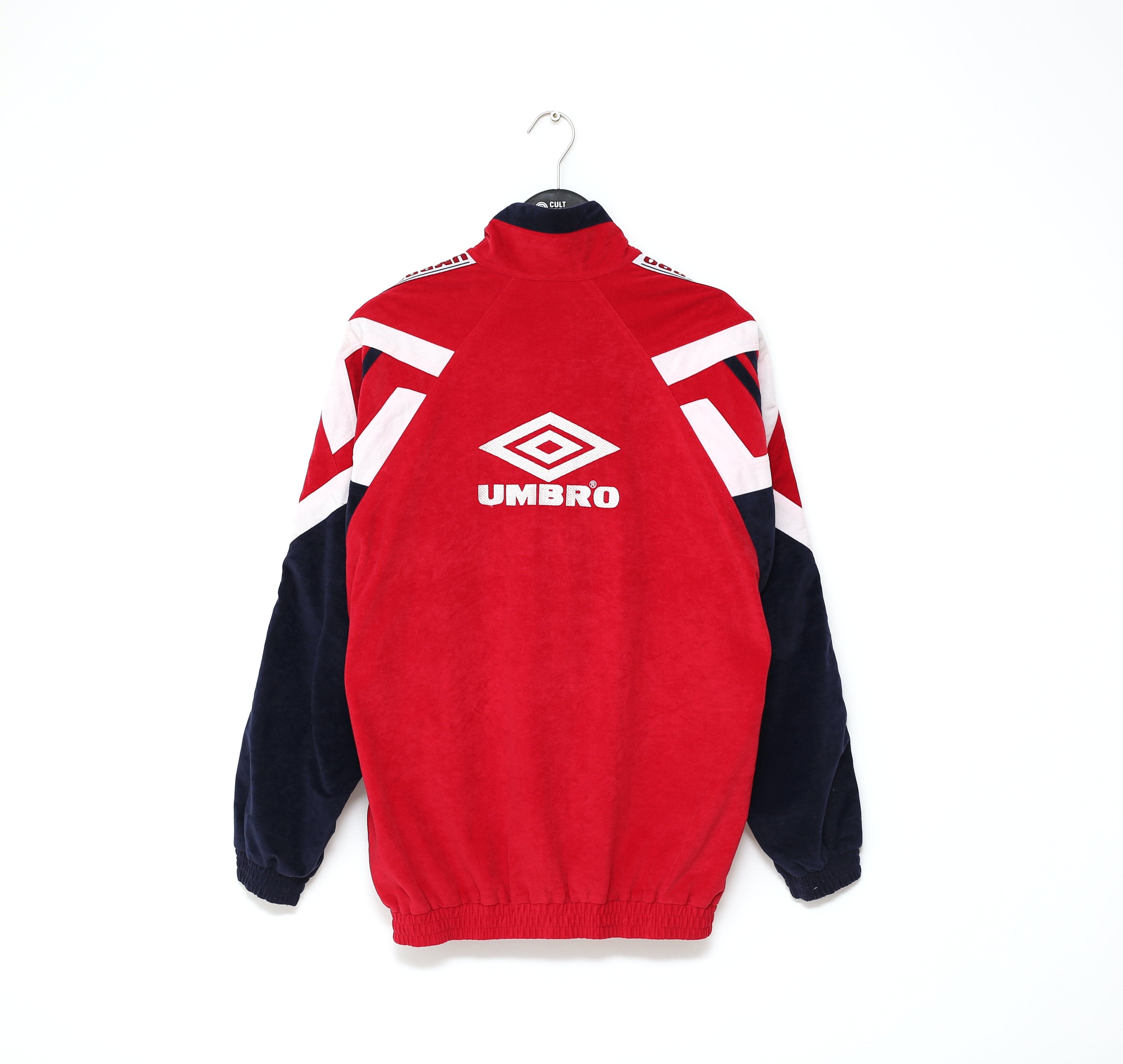 1995/96 SEVILLA Vintage Umbro Football Track Top Jacket (M) Suker