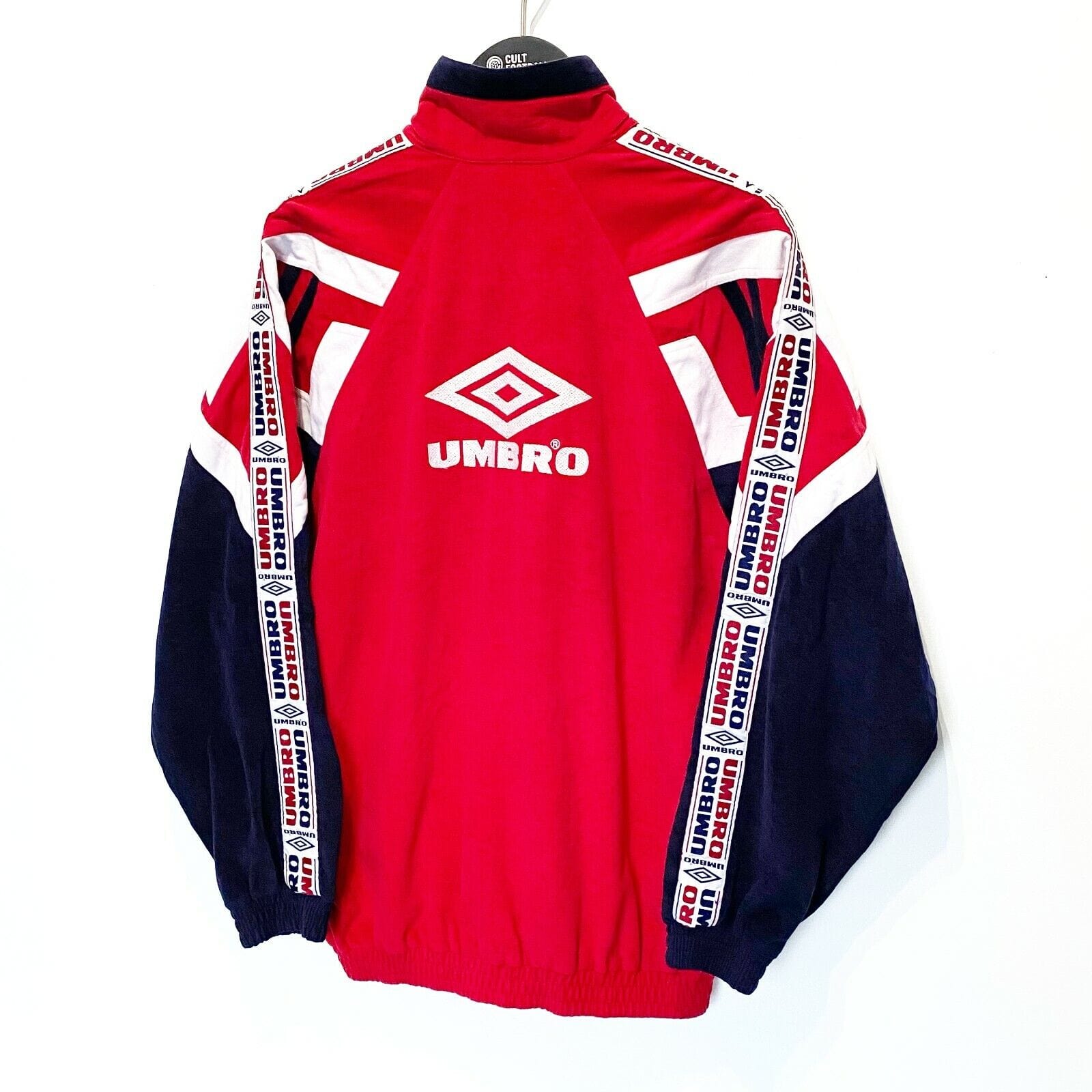1995/96 SEVILLA Vintage Umbro Football Track Top Jacket (M) Suker Era