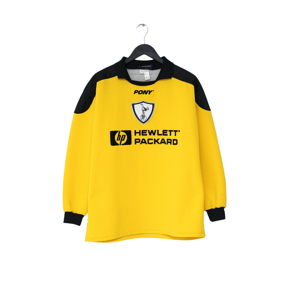 1995/96 WALKER #1 Tottenham Hotspur LS Vintage PONY GK Football Shirt (M)