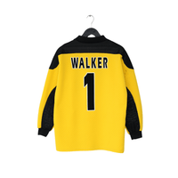 1995/96 WALKER #1 Tottenham Hotspur LS Vintage PONY GK Football Shirt (M)