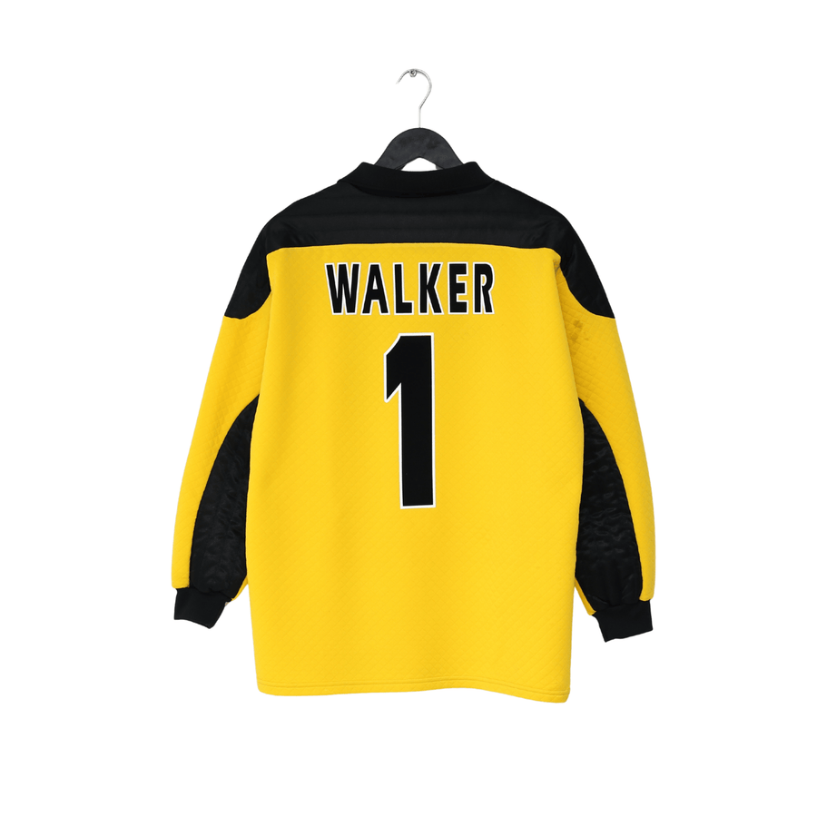 1995/96 WALKER #1 Tottenham Hotspur LS Vintage PONY GK Football Shirt (M)