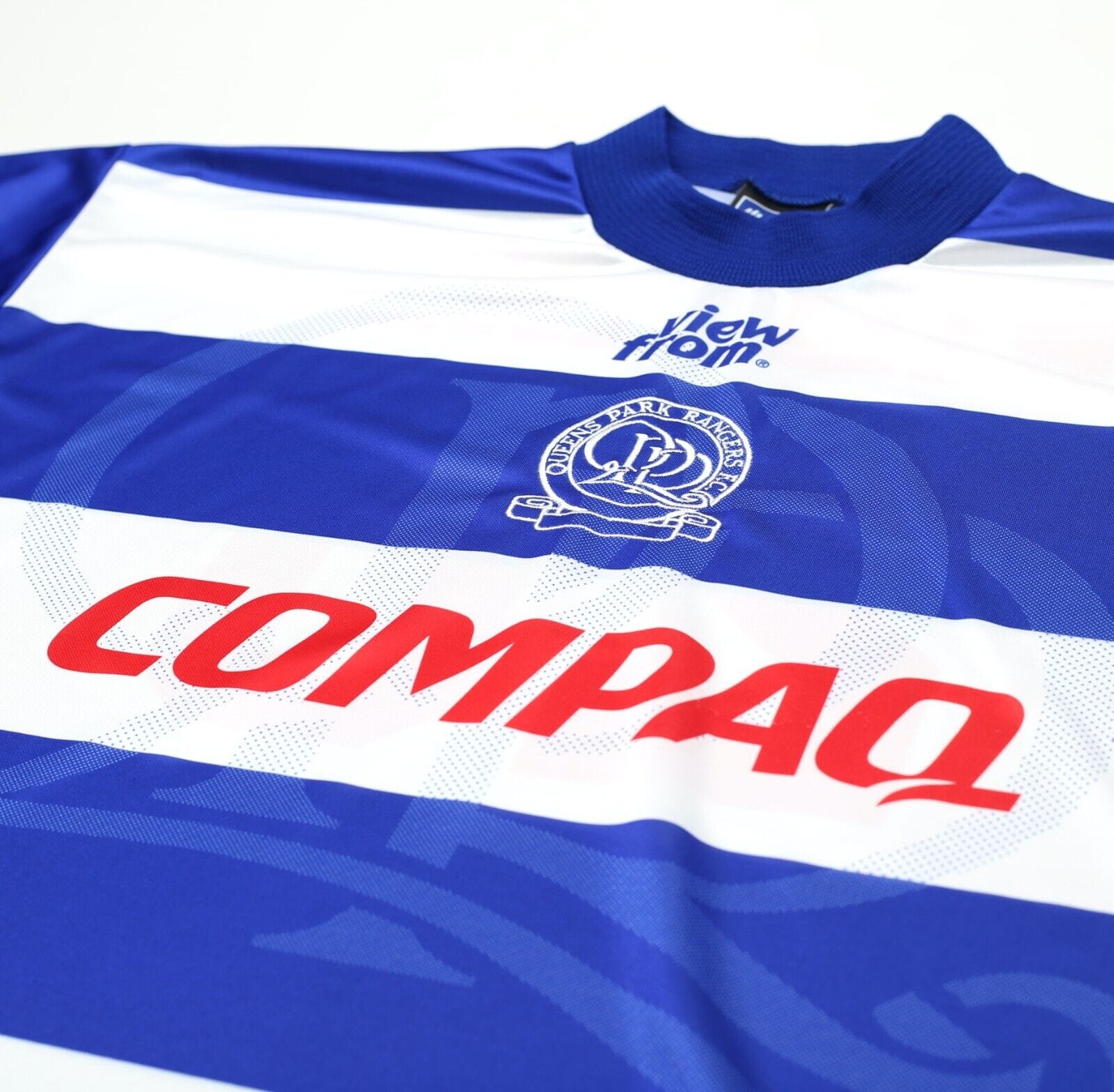 1995/96 WILKINS #20 QPR Vintage View From Home Football Shirt Jersey (L)