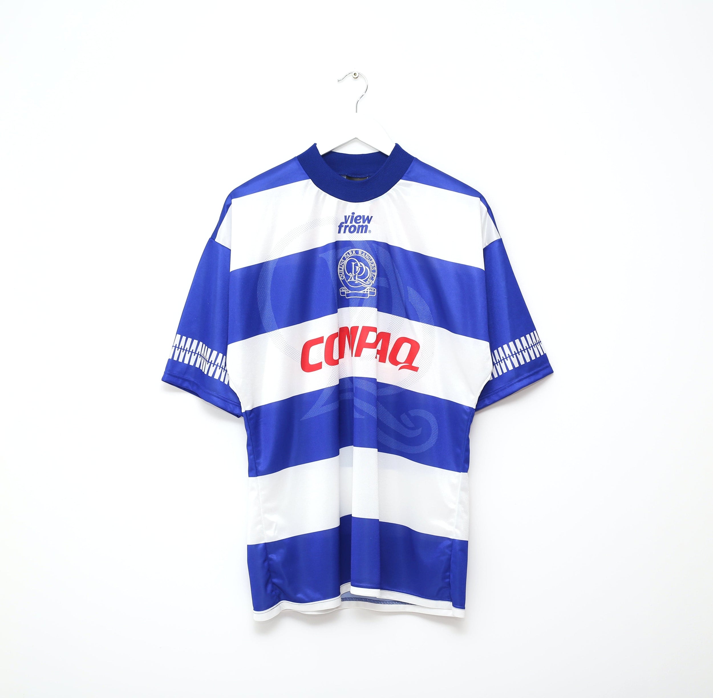 1995/96 WILKINS #20 QPR Vintage View From Home Football Shirt Jersey (L)