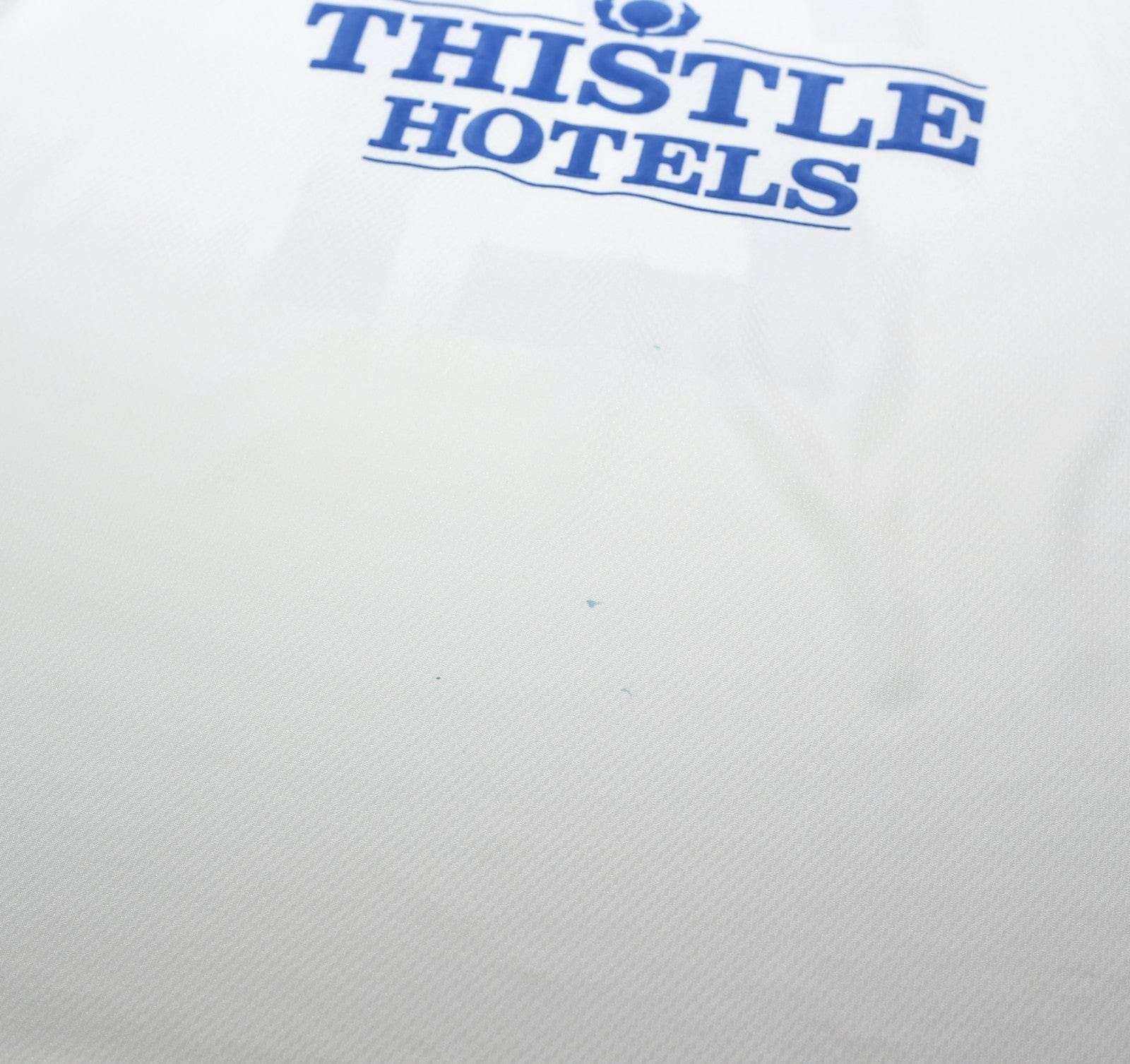 1995/96 YEBOAH #21 Leeds United Vintage ASICS Home Football Shirt (L)