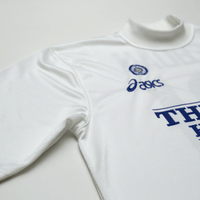 1995/96 Yeboah #21 Leeds United Vintage Asics Home Football Shirt (L)