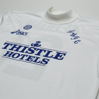 1995/96 Yeboah #21 Leeds United Vintage Asics Home Football Shirt (L)