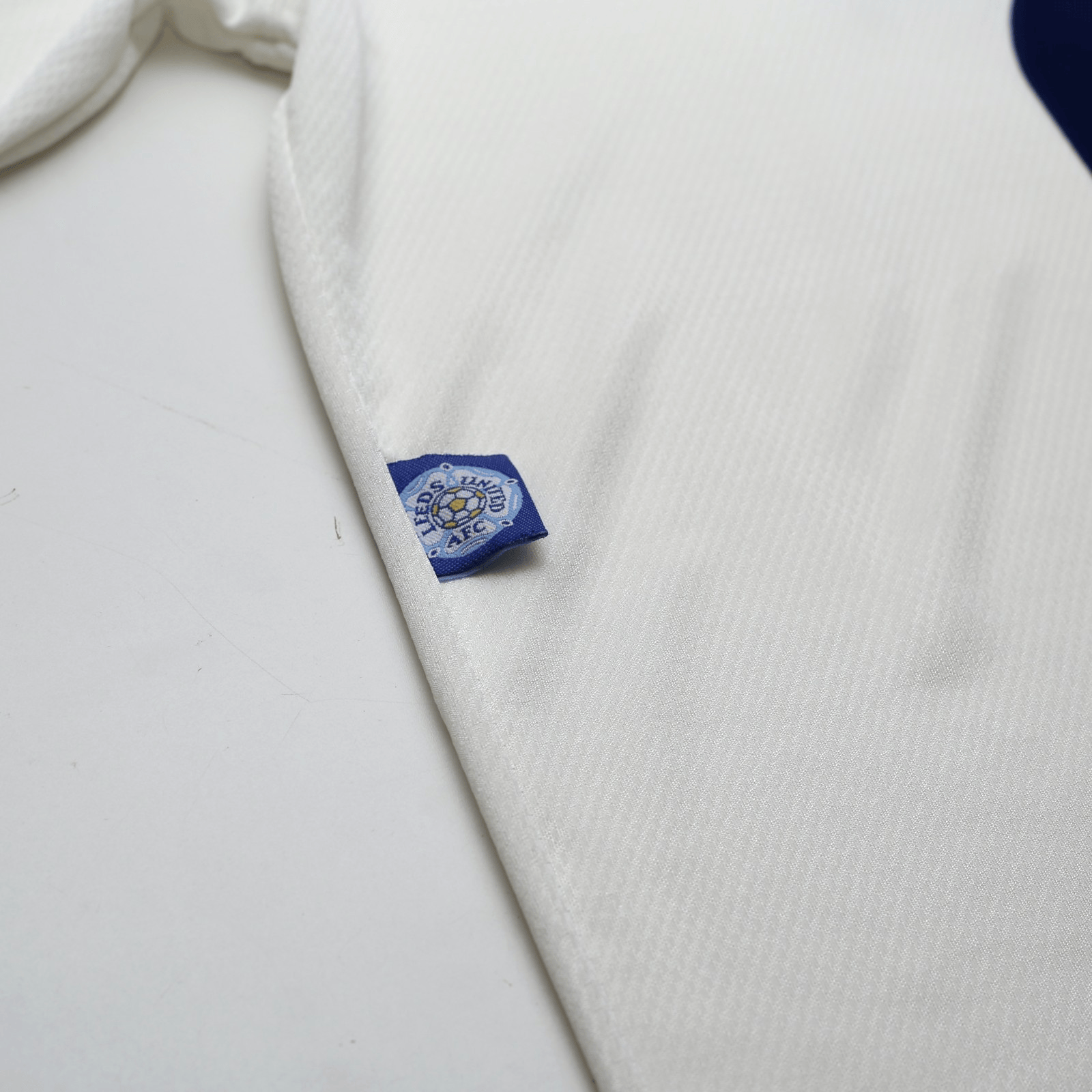 1995/96 Yeboah #21 Leeds United Vintage Asics Home Football Shirt (XXL)