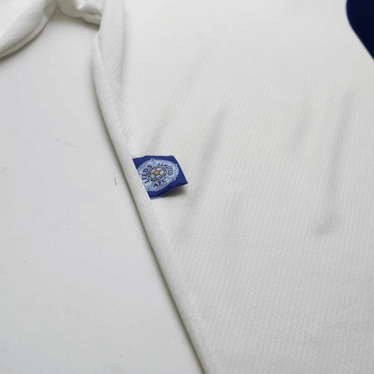 1995/96 Yeboah #21 Leeds United Vintage Asics Home Football Shirt (XXL)