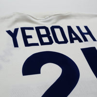 1995/96 Yeboah #21 Leeds United Vintage Asics Home Football Shirt (XXL)