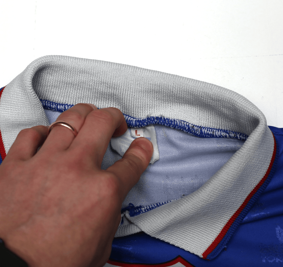 1995/96 YORK CITY Vintage Admiral Away Football Shirt (L)