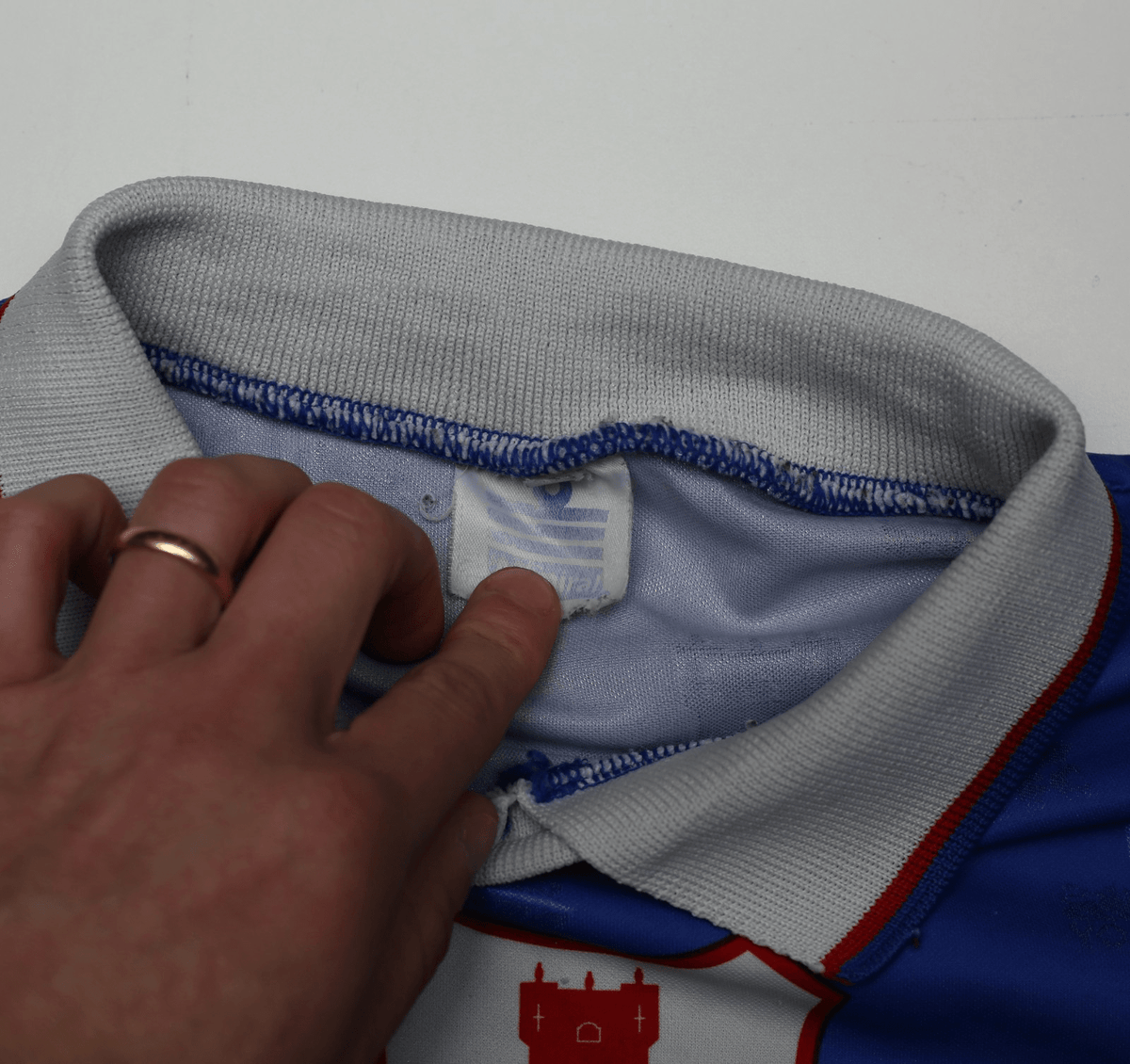 1995/96 YORK CITY Vintage Admiral Away Football Shirt (L)