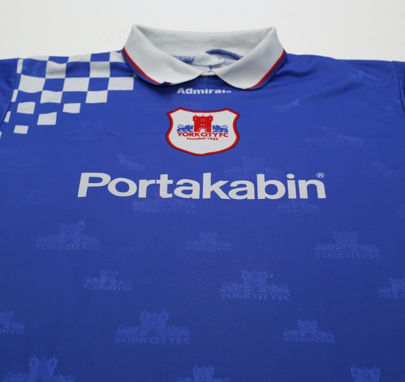 1995/96 YORK CITY Vintage Admiral Away Football Shirt (L)