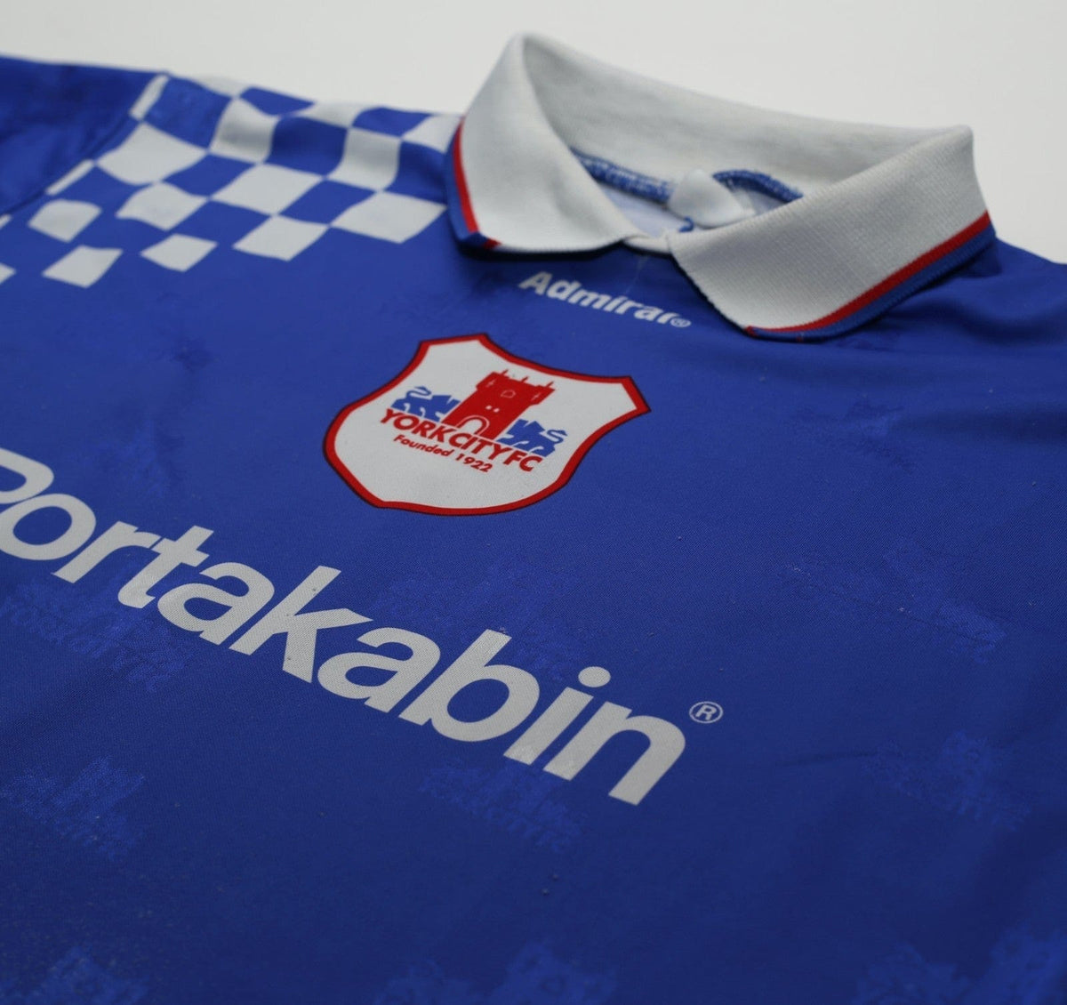 1995/96 YORK CITY Vintage Admiral Away Football Shirt (L)