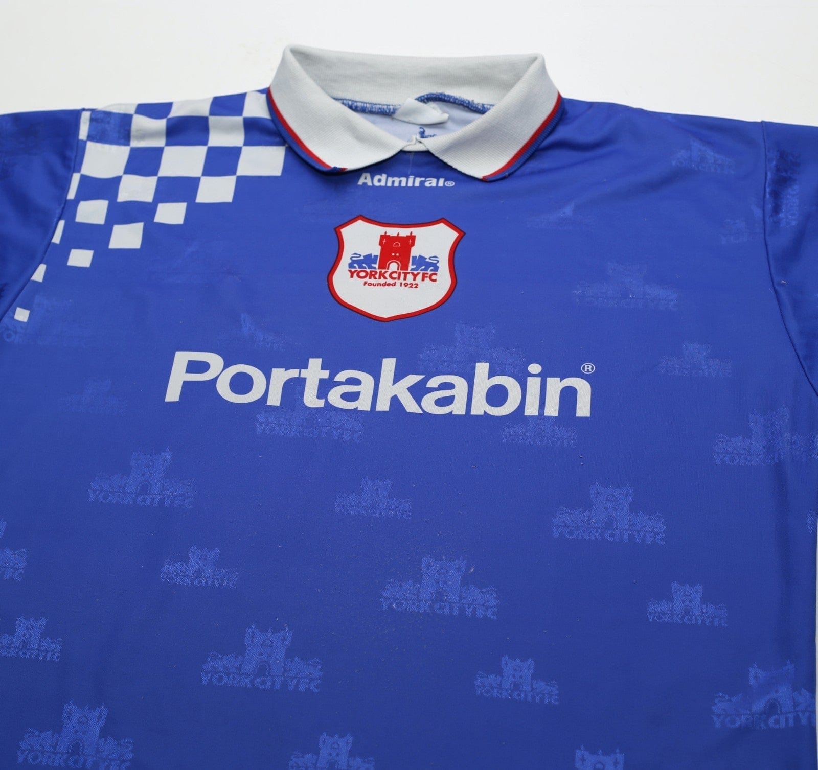 1995/96 YORK CITY Vintage Admiral Away Football Shirt (L)