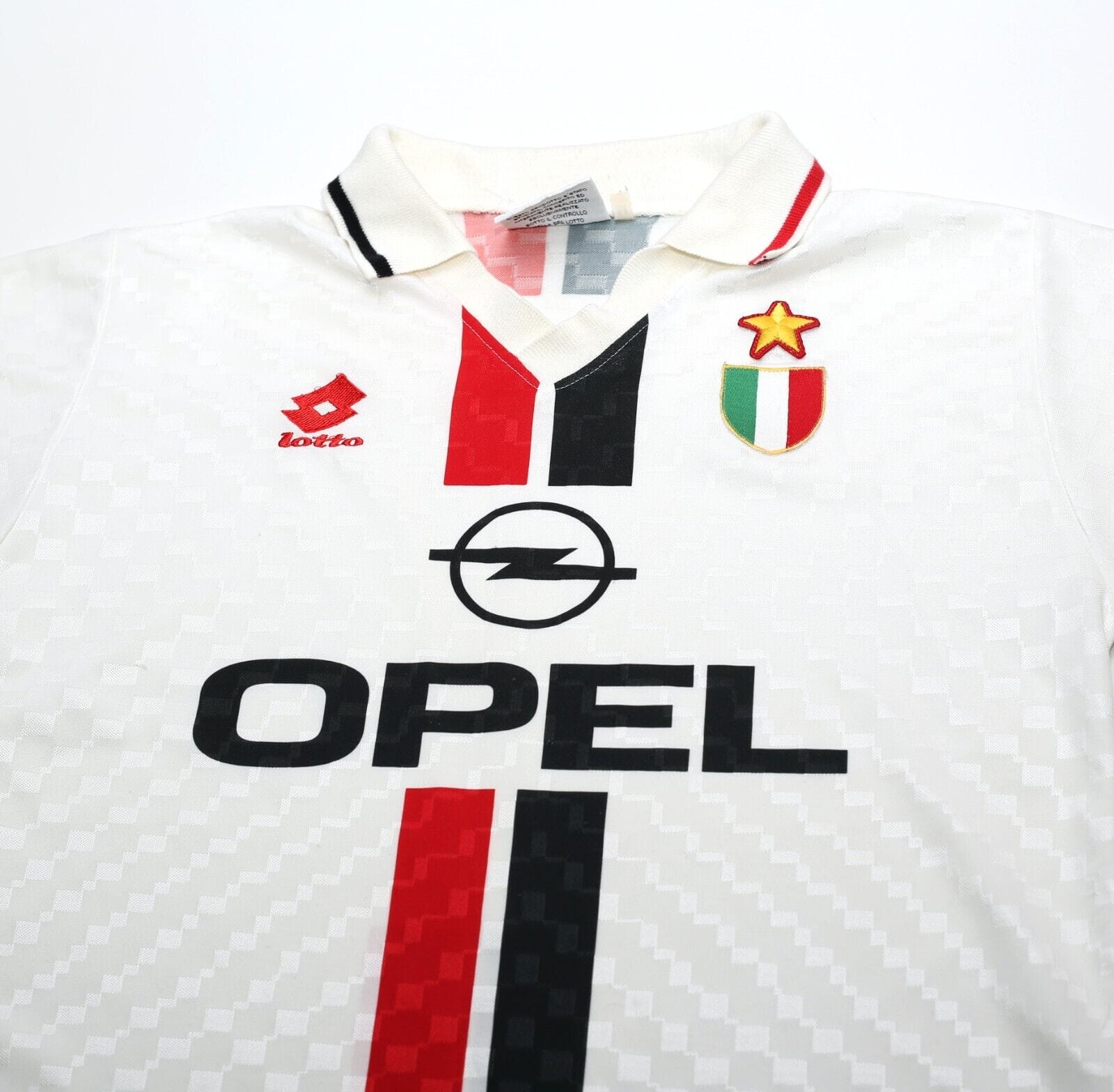 1995/97 AC MILAN Vintage Lotto Away Football Shirt Jersey (M