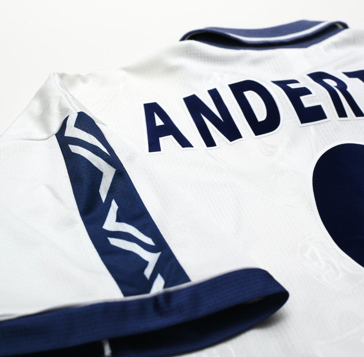 1995/97 ANDERTON #9 Tottenham Hotspur Vintage PONY Home Football Shirt (XL)