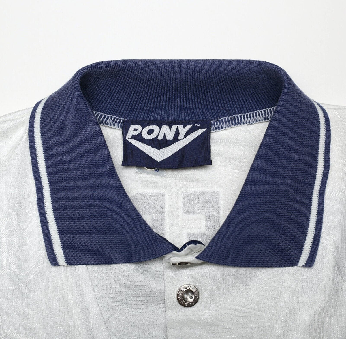 1995/97 ANDERTON #9 Tottenham Hotspur Vintage PONY Home Football Shirt (XL)